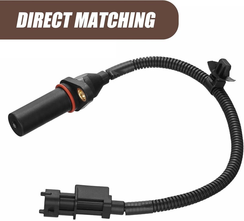 pinflaw 1 PC Car Engine Crankshaft Position Sensor, Solve Ignition Difficulties Stable Flexible Structure Sensor, Replacement OEM No. 39180-2B000 391802B000 Parts, Compatible with Modern (Black) - Image 5